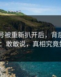 51网账号被重新扒开后，背后的故事揭秘：敢敢说，真相究竟如何？