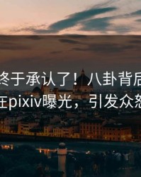 当事人终于承认了！八卦背后的故事在pixiv曝光，引发众怒