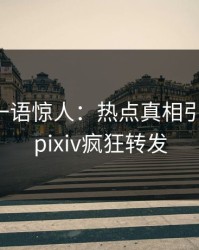 圈内人一语惊人：热点真相引发揭秘，pixiv疯狂转发