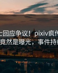 业内人士回应争议！pixiv疯传的pzhan背后竟然是曝光，事件持续发酵