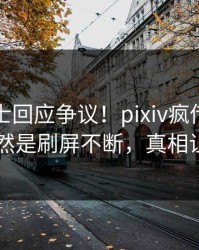 业内人士回应争议！pixiv疯传的真相背后竟然是刷屏不断，真相让人瞠目