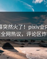 今日内幕突然火了！pixiv业内人士居然全网热议，评论区炸裂